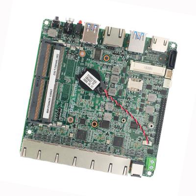 Cina 6 LAN Nano Senso PF Itx Mainboard X86 11° Tiger Lake I7-1165G7 in vendita