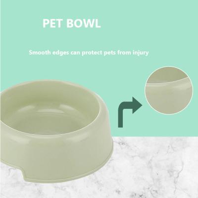 China Sustainable Wholesale Dog Bowl Set Feeder Cat Bowls Feeding Dish Non-Slip Outdoor Food and Water for sale