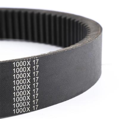 China Taizhou Automotive Manufacturers Gear Belt Automatic Transmission Belt Low Noise Variable Toothed Rubber Cogged Belt for sale