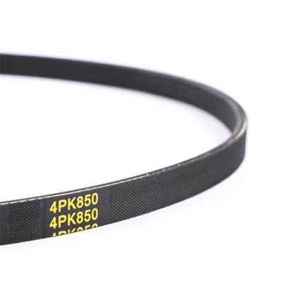 China Automotive Factory Produced Rubber Belt 3pk 4pk 5 PK 6pk 7pk 6000MM PK V Belt Poly V Rubber Transmission Ribbed Belt Length Customized for sale