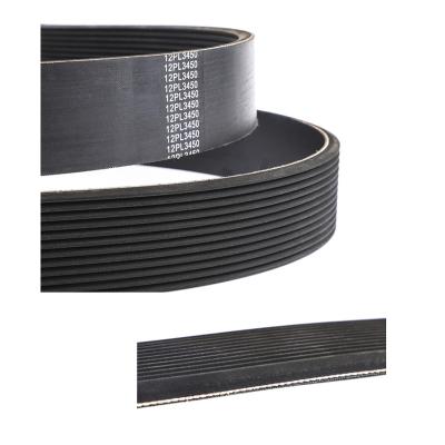 China Sanmen Multifunctional Automotive PL Rubber Products Supplier Ribbed Micro Belt Poly V Belt 12 Ribs V Belt for sale