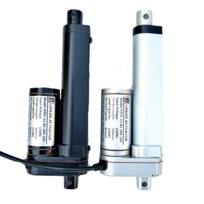 China 50mm 500mm Electric Motor 1000mm DC Linear Actuator Totally Enclosed Linear Actuator for sale