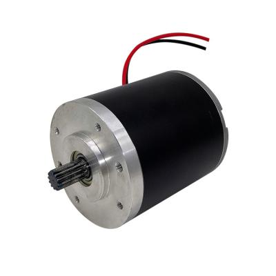 China Totally Enclosed 12-220 Volt Speed ​​Customized Motor Brush DC Permanent Magnet Motor Brushed Magnet Motor for sale