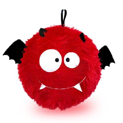 China Novelty Toy Funny Face Plush Soft Inflatable Balls Toys Halloween Relaxation Toy for sale