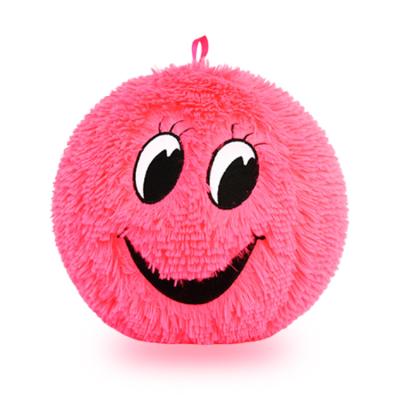 China Toy Bola De Juguete Kurumi Fabric Pvc Inflatable Toy Inflatable Fuzzy Ball for sale