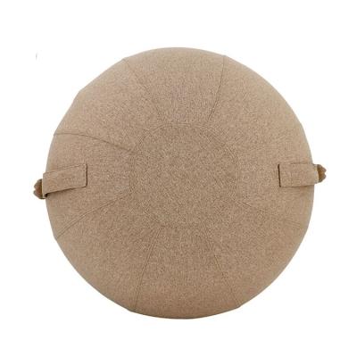 China Round Pilates Ball Protector Cover Washable Sitting Gym Fitness Yoga Ball Dustproof Cover for sale