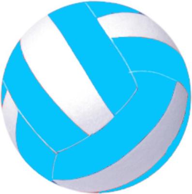 China Polyester Fabric Coating Toy Inflatable Volleyball for sale