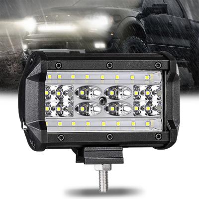 China The Off Road light guide of the boat etc. 6500k Car Off Road Truck Motorcycle LED Lights 5 Inch 72W Work Light Bar For Boat Etc. car truck for sale