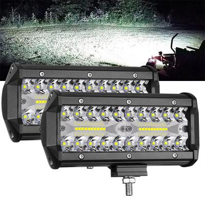 China Boat Work Light Bar Spot Flood Beam 6500k Aurora LED Light Bars Off Road Lights etc. Car Off Road Truck Motorcycle LED For Car Truck Boat for sale