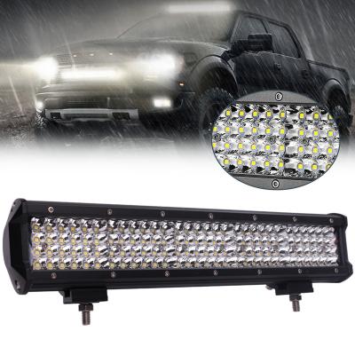 China Widely applied in different types of vehicles Truck Off Road 6500k Aurora LED Light Bar 15 inch 420W LED etc. working light bar for car for sale