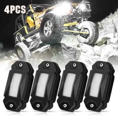 China For Truck Car ATV UTV SUV CAN-AM 4x4 Underbody Led Rock Light Aurora Led Rock Lights White For Truck Car ATV UTV SUV CAN-AM for sale