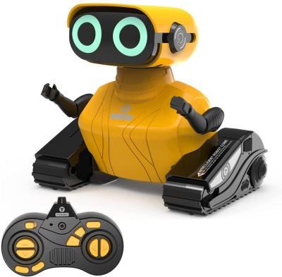 China Remote Control Intelligent Kids Eye Left/Right Turn Robot 2.4GHz RC Robot Toy Dance Moves for sale