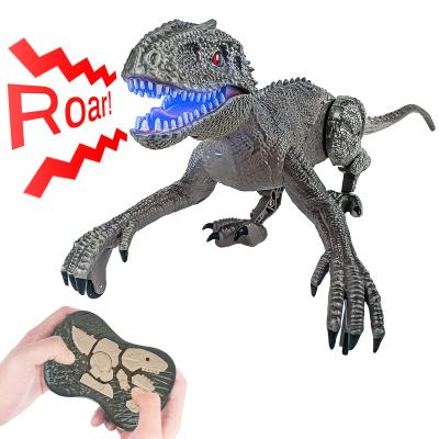 China Hot Selling Jurassic Park Amazon RC Dinosaur Toys Simulation Dinasuar Remote Control Toy For Kids for sale