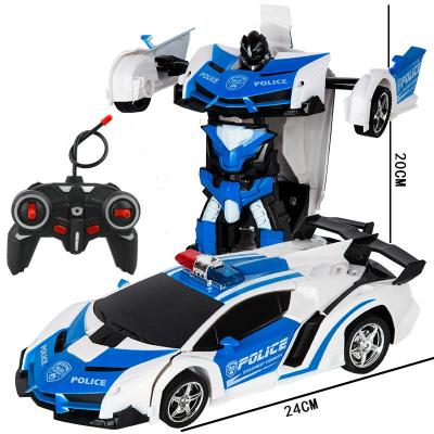 China Wholesale hot sale RC hobby universal controlled deformation children radio control transformation remote control toy RC car for sale