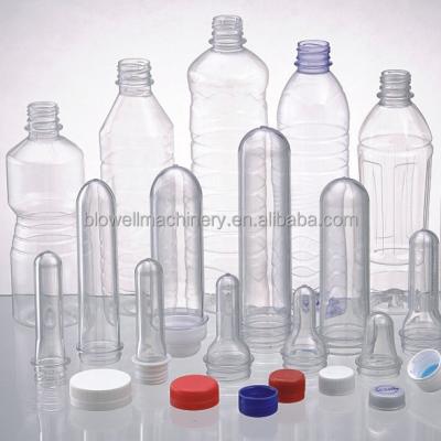 China Cheap Price 38mm 28mm Water Bottle Short Neck Different Weight PET Water Bottle Preform Lid And Preform For Plastic Bottle for sale