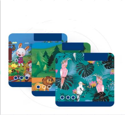 China paper & Custom Printed Cardboard Playing Cards Early Baby Education Flash Cards for sale