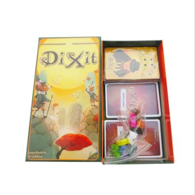 China Custom Printed Paper Board Games Set Cards For Children's Instruction Board Game for sale