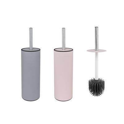 China Sustainable BSCI TPR Factory Price Toilet Reading Brush Bathroom Toilet Cleaning Brush Toilet Brush With Holder for sale