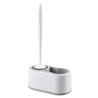 China Minimalist New Designed Amazon Hot Sales Household Toilet Brush Hanging Wall Mounted Toilet Brush Holder for sale