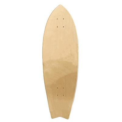 China Adult Professional Custom White Maple Wave Pro Surfboard Canadian Skateboard Deck for sale