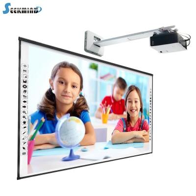 China School teaching 66 83 98 102 inch DVIT digital vision interactive whiteboard smart board for sale