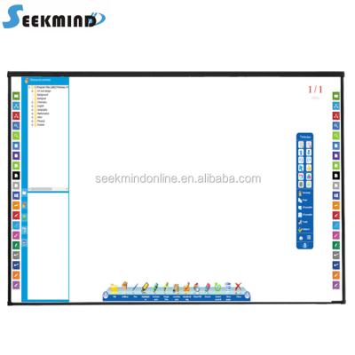 China High Molecularity Honeycomb Panel/Nanometer/CCD Enamel Electronic Ceramic Interactive Whiteboard with Board Digital Smart Writing Board for Education System for sale