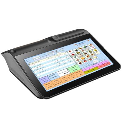 China 11.6 Inch Width Touch Screen CE FCC Certification Android POS Terminal for sale