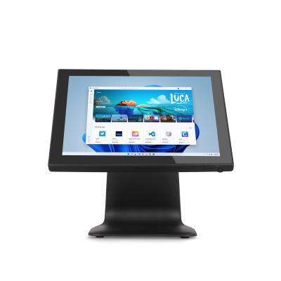 China Restaurant Windows Touch Screen Cashier Terminal All-in-one Display Cash Register 15 Inch LCD POS Display SSD 32G or 64G for sale