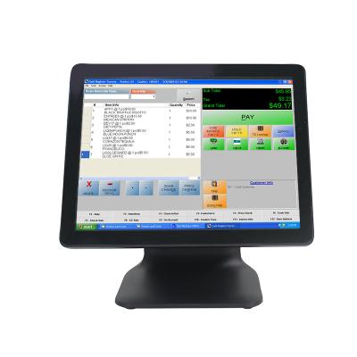 China SDK Tcang 15 inch Aluminum All-in-one PC POS Touch Screen Retail Restaurant Cashier Android System Terminal Manufacturer Price for sale