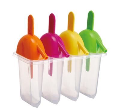 China Popsicle molds ice pop maker ice tray tupperware quanitty 6 pieces for sale