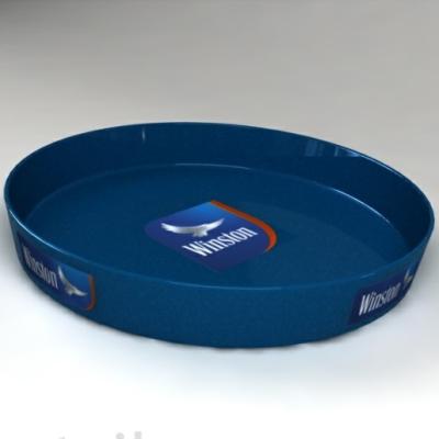 China Plastic Non slip tray plastic anti slip tray plastic serving tray ABS tray Bar tray plastic food tray for sale