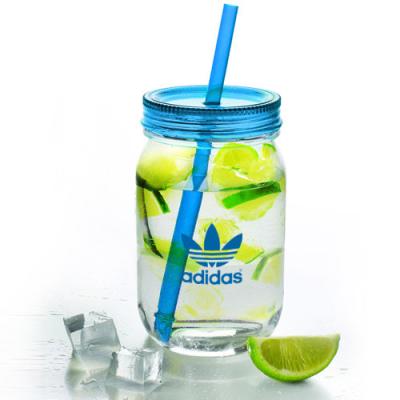 China BPA free Plastic drinking mason Jars,Plastic Jars, Plastic Mugs 550ml for sale