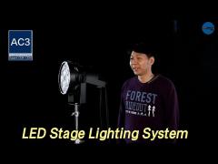 7 Eyes LED Stage Lighting System IP20 Computer Control Aluminum Shell