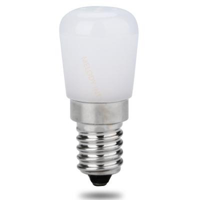 China Indoor Using Good Quality Ceramic 1W 2W ST26 Led Fridge Bulb 3W E11 E12 E14 E17 G9 Fridge Cooler Lamp Light 110V 24V 10-30V Blink Free for sale