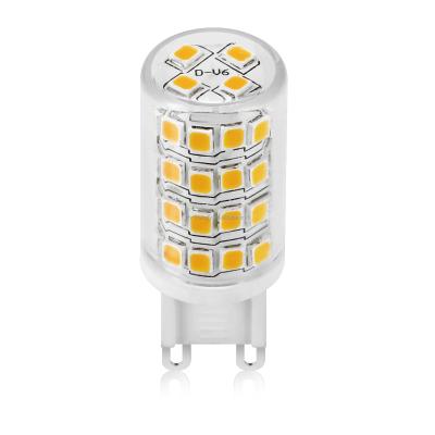 China Hotel Top Ceramic 4.5W G9 Led Bulb Light 230v E11 E12 E14 E17 BA15D Free Dimmable Lamp 24V 2700k 3000K Flickering CRI90 RA90 110V 220V for sale