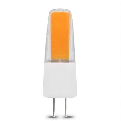 China Indoor Using New G4 3.5W GY6.35 2.5W 2W COB LED Bulb Light AC 110v 230V 220V DC12V Non Flickering Corn Free Lamp dimmable for sale