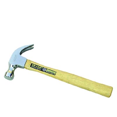 中国 21/23/25/27/29mm FULL WOOD 16oz Handle POLISHED Claw Hammer 販売のため