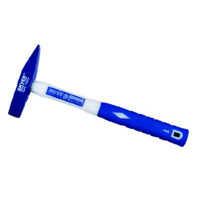 China Germany Style Chipping Hammer 500g Good Quality Fiberglass Handle Chipping Hammer Manufacturer en venta