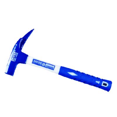 China Roofing Hammer 600g Fiberglass Handle Milled Face Roofing Hammer en venta