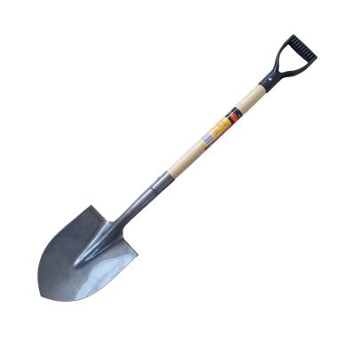 China ROUND SHOVEL FOR AFRICAN MARKET 1M LENGTH ROUND SHOVEL WITH WOODEN HANDLE for sale