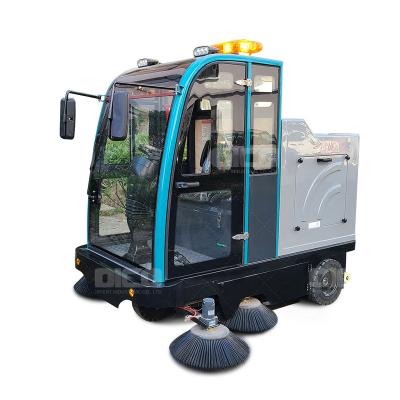 China Factory OR-E900 Electric Vacuum Sweeper Street Sweeper Truck For Sale Airport Runway Sweeper for sale