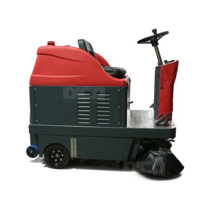 China OR-C1250 Hotels mechanical industrial sweeper lathe on floor sweeper lathe on warehouse vacuum sweeper for sale