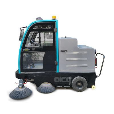 China Factory OR-E800FB Commercial Street Cleaning Truck Power Driveway Sweeper Garage Sweeper for sale