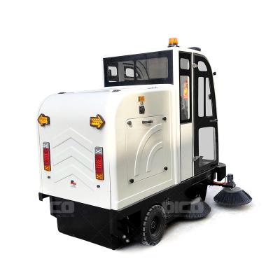 China Road Sweeper Truck Factory OR-E800LD Power Sweeper Outdoor Self Discharge Sweeper Price for sale