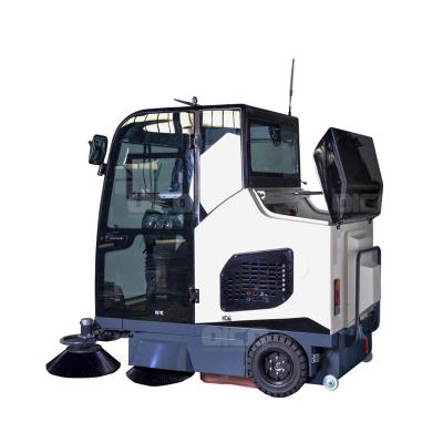 China Factory OR-E900 Industrial Commercial Track Sweeping Machine Street Machine Truck Sweepers for sale