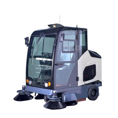 China OR-E900 factory all attached type sweeping machine garbage sweeper sweeper drive truck for sale