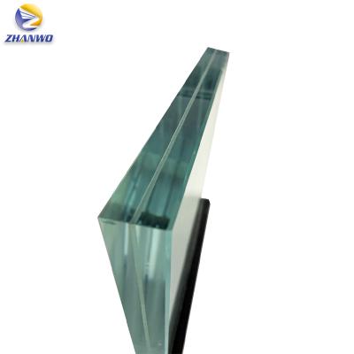 China Modern large sizes tempered laminated glass to build clear white tinted laminated glass for sale