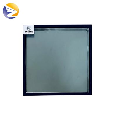 China Modern 22mm (5+12A+5) low-e crystal gray coated insulated tempered glass with good price for buildings facade and commercial use for sale