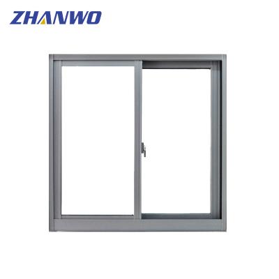 China Sliding House Windows Modern Design Aluminum Hurricane Proof Sliding Window for sale