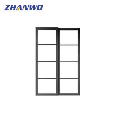 China Windproof Customize Size Of Aluminum Swing Doors For Toilet And Kitchen for sale